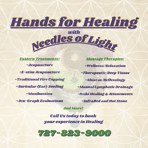 Hands for Healing with Needles of Light, Inc. clinic